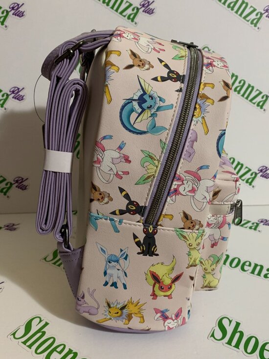 Loungefly Mini Backpack Pokemon Eeveelutions Eevee Evolution Umbreon Sylveon Bag main image 7